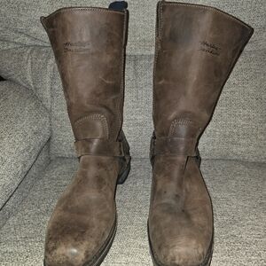 Harley-Davidson Men's Brown Leather Boots Size 13